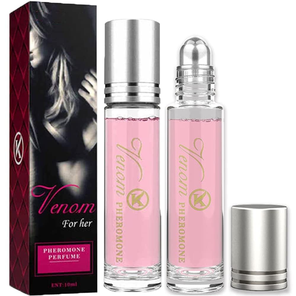 Phero Perfume, Pherume Oil Perfume, Aphrodite Phero Perfume, Pheromone Oil for Women To Attract Men - Roll On Pure Instinct, Venom Perfume for Woman, Pharamon Perfume (For Women (Attract Him))