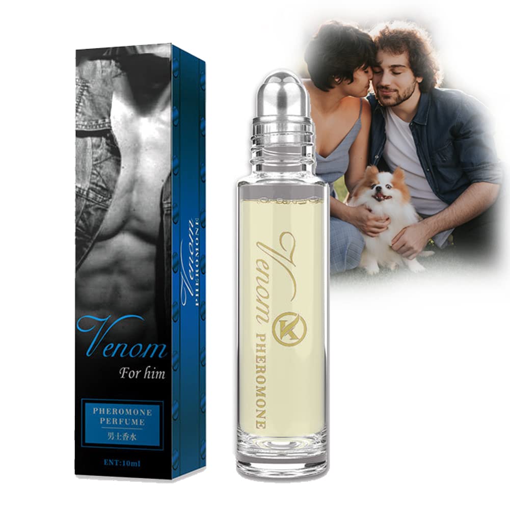 Phero Perfume, Pherume Oil Perfume, Aphrodite Phero Perfume, Pheromone Oil for Women To Attract Men - Roll On Pure Instinct, Venom Perfume for Woman, Pharamon Perfume (For Women (Attract Him))